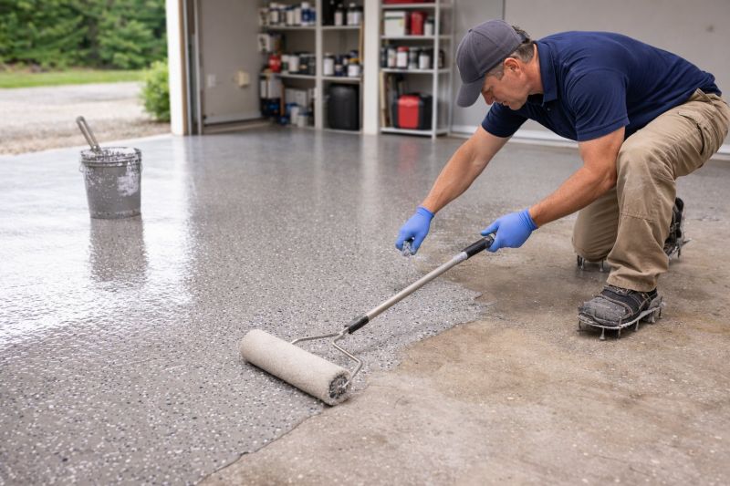 Epoxy Coating Installation in Loudoun County, VA