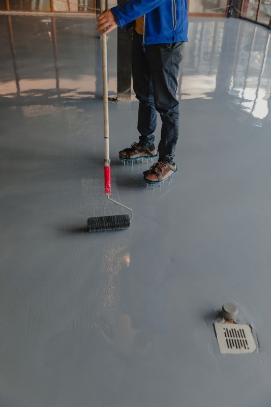 Epoxy Garage Flooring Installation in Annapolis, MD