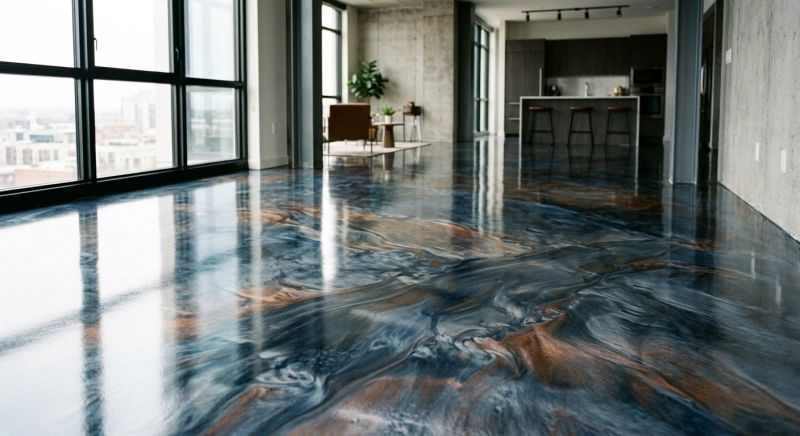 Metallic Epoxy Service in Greenville, SC
