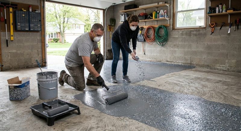 Garage Floor Resurfacing in Fairfax, VA