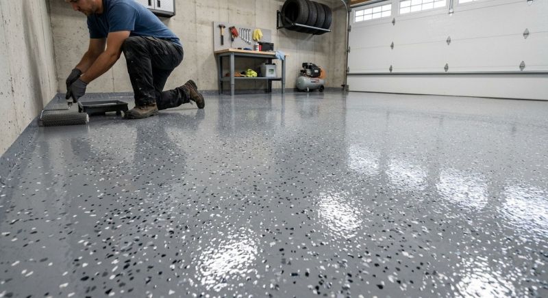 Metallic Epoxy Service in Raleigh, NC