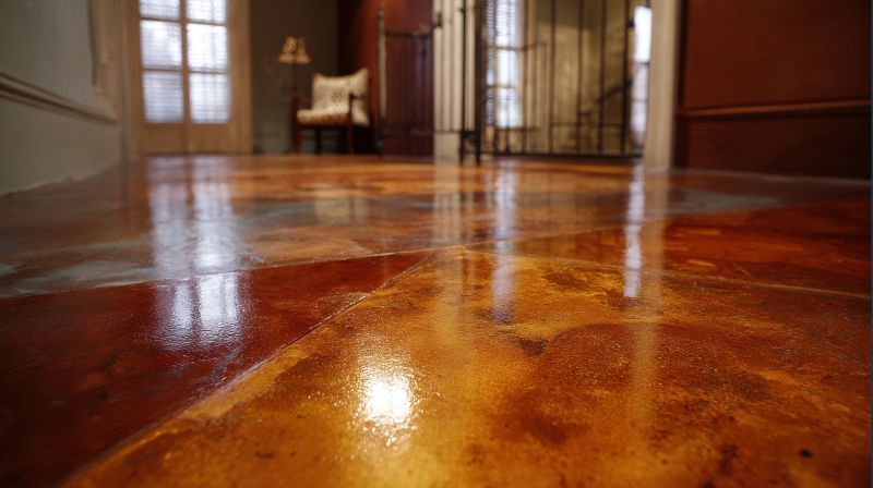 Metallic Epoxy Service in Raleigh, NC